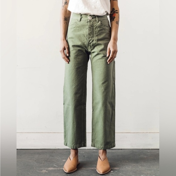 Jesse Kamm Pants - Jesse Kamm Handy Pants in Shrub 0